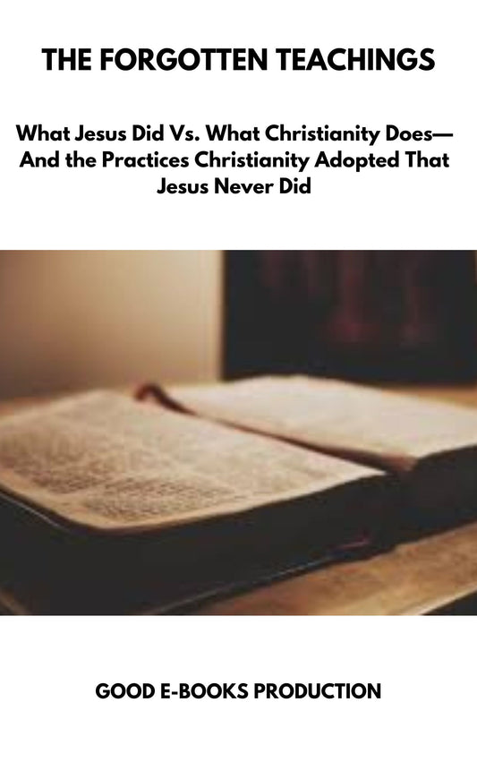 E-book: The Forgotten Teachings